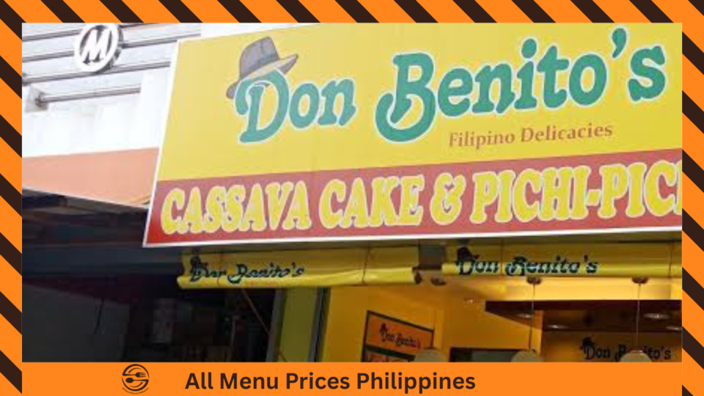 Don Benitos Menu Prices In The Philippines 7 Don Benito's Menu With Prices in Philippines